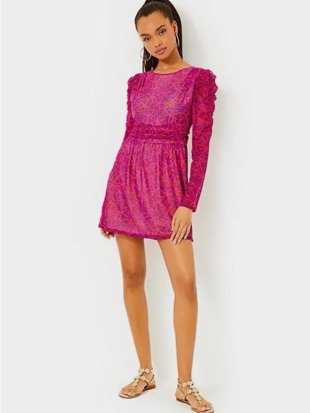 Lilly Pulitzer Preslie Long Sleeve Romper NWT!